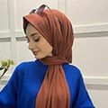 3 Pieces of Combed Cotton Shawl 180₺